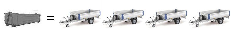 4 Cubic Meter Skip Bin — Melbourne, VIC — All Ready Bulk Bins