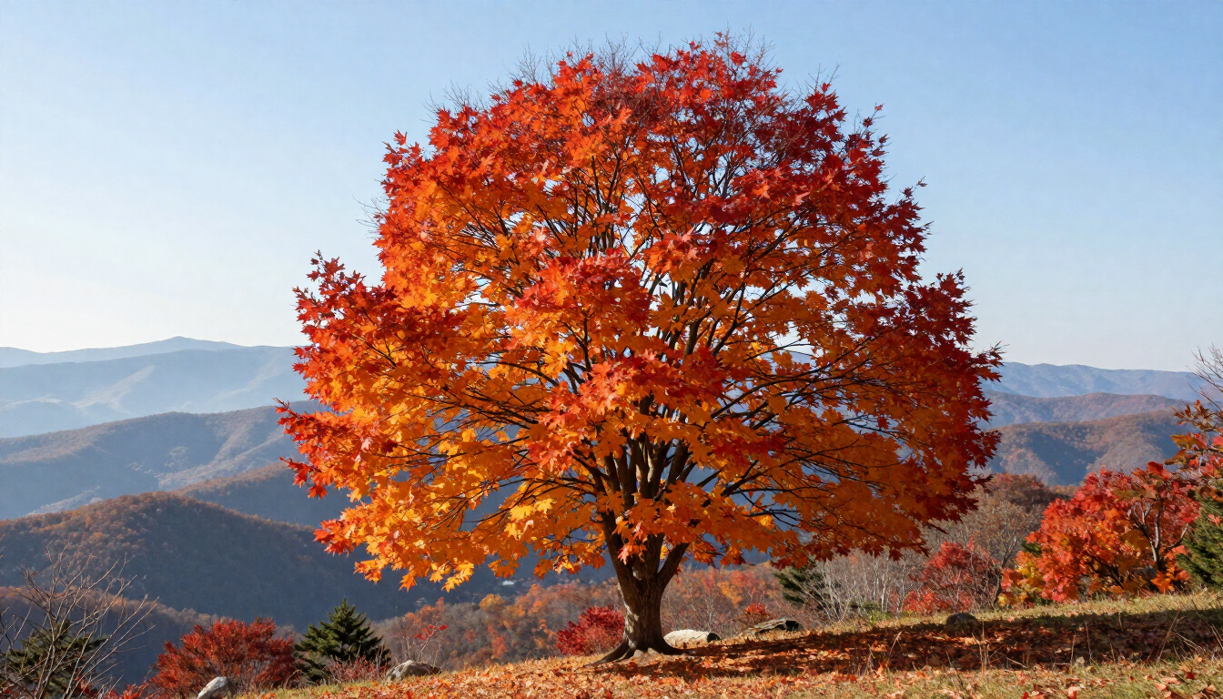 Sugar Maple in Autumn