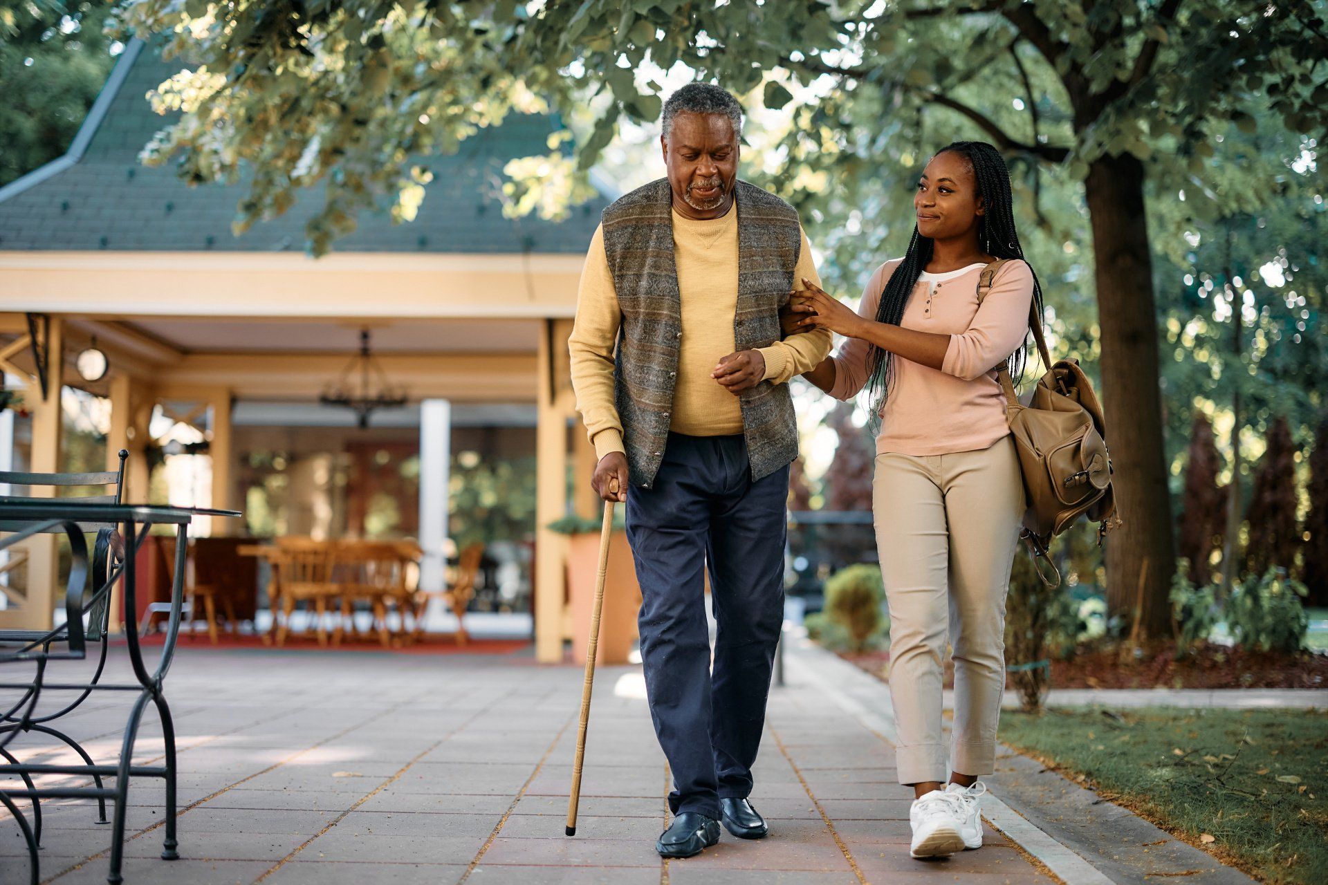 connecting with a senior loved one