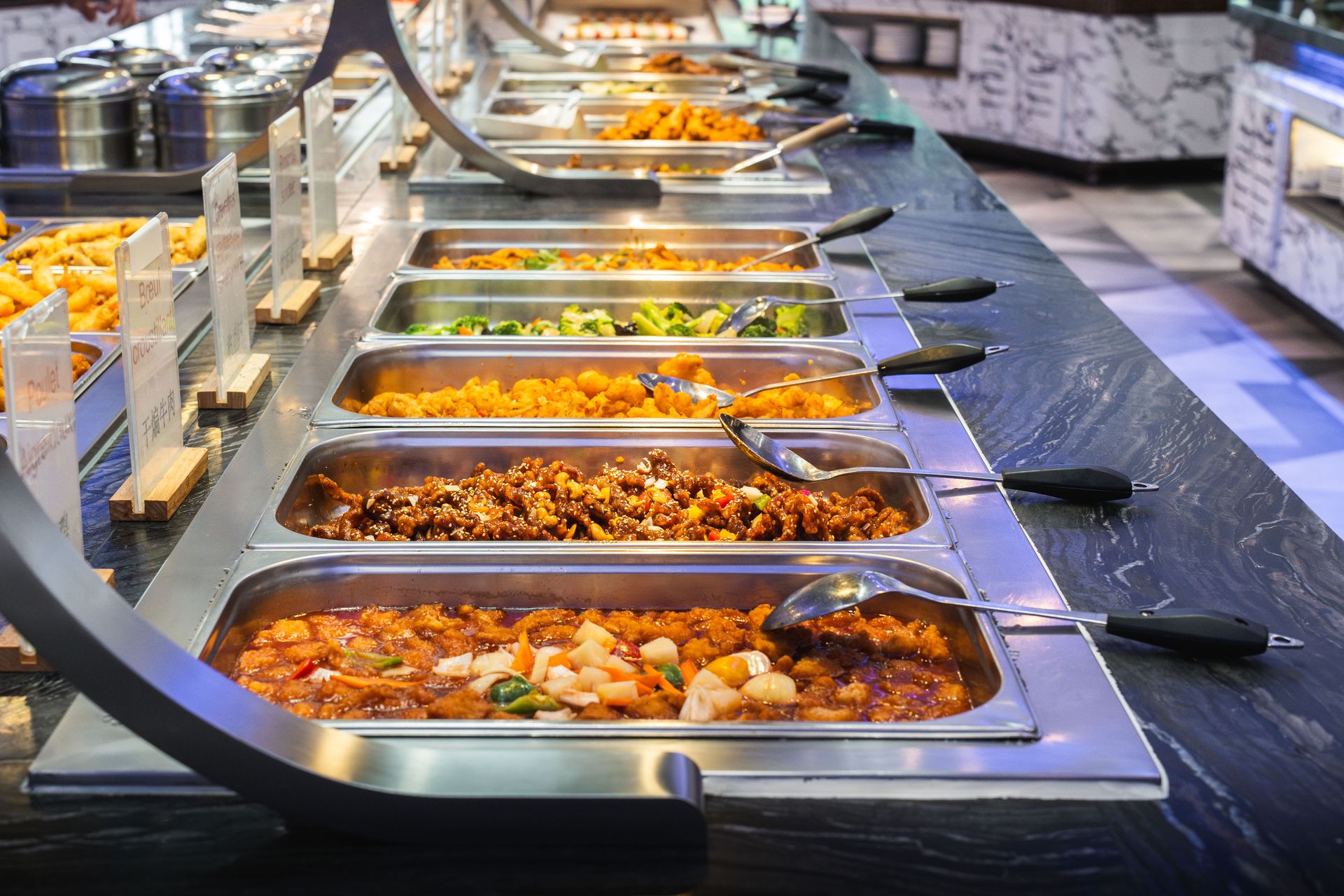 Buffets Menus Wok Palais Royal Villeneuve