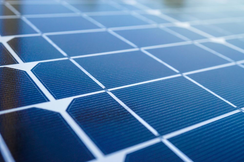 Close-up of a Solar Panel — Gold City Solar & Electrical in Sunshine Coast, QLD