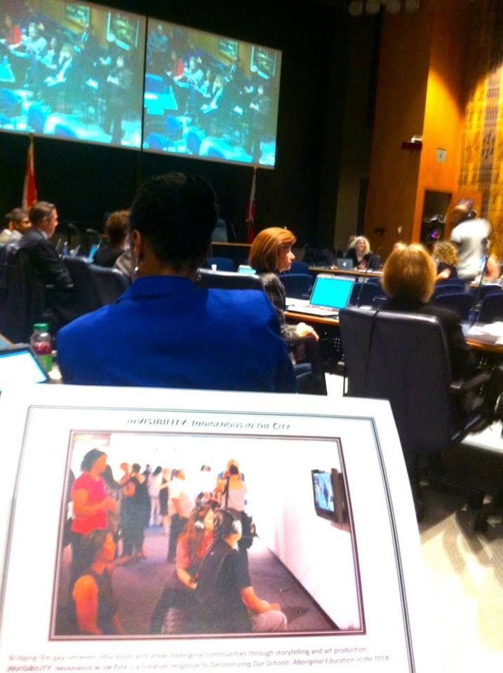 TDSB Senior team invisibility panel