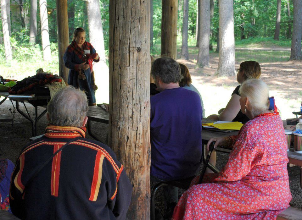 Mervi Salo talk at Siidastallen