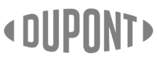 The DuPont logo, a gray wordmark within an oval shape.