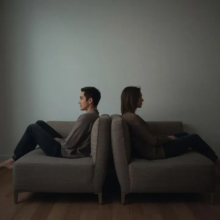 Couple experiencing emotional distance before infidelity, common sign in cheating spouse investigations Nashville TN