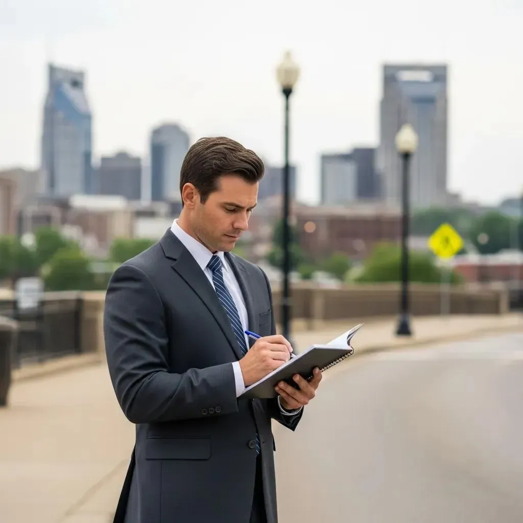 Private investigator in Franklin, TN, showcasing professionalism and expertise