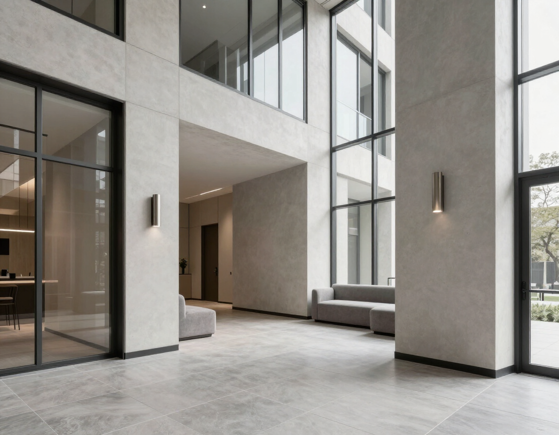Modern multi-family apartment building exterior