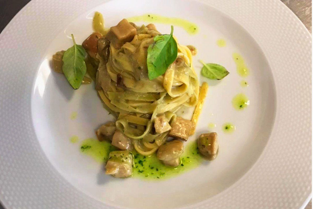 Typical restaurant bardineto Ristorante porcini mushrooms Bardineto