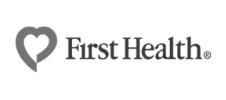 The first health logo has a heart in it.