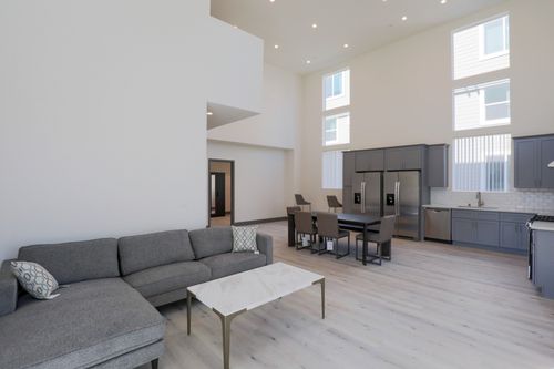 this image shows a living room of a house with white background