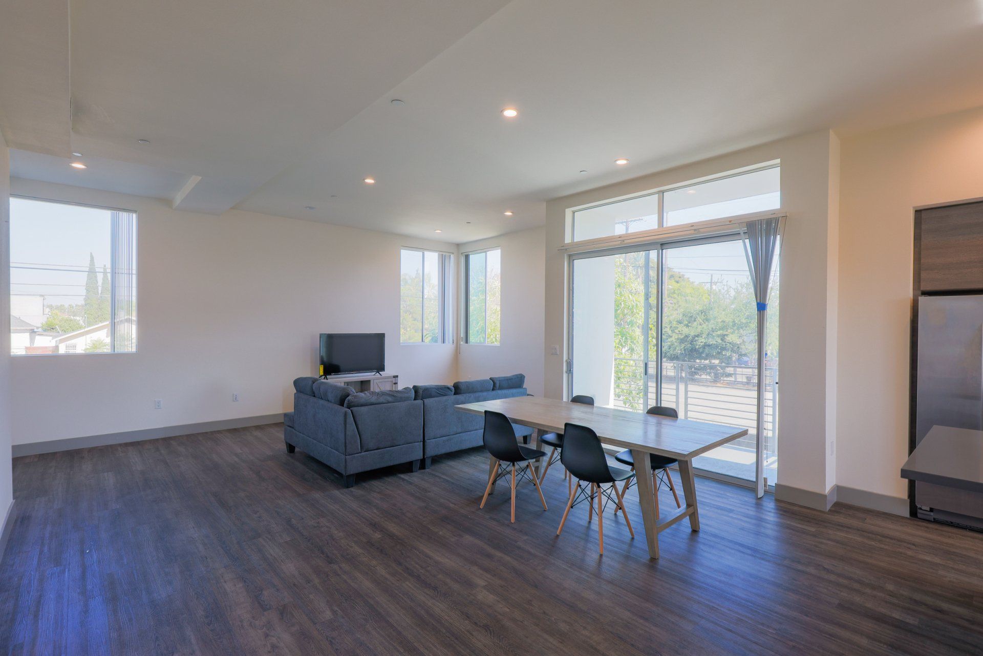 this image shows a small sitting area with chairs and tables
