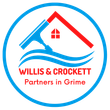 A logo for willis & crockett partners in grime