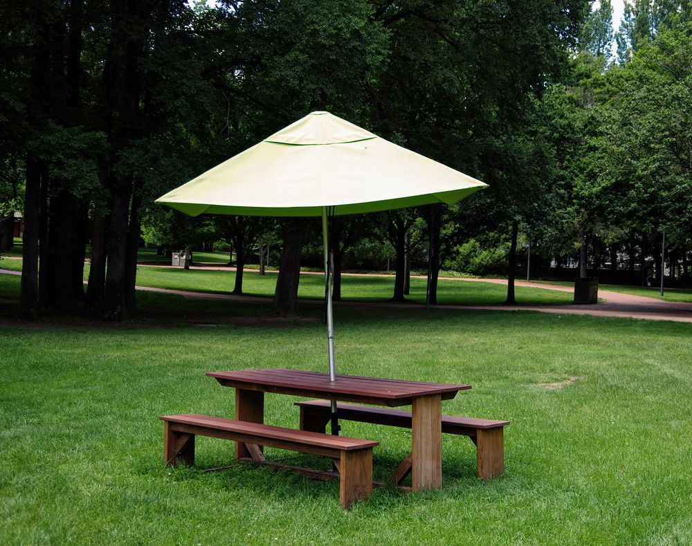 Bench on a Park — Canberra, ACT — ACT Spray Seeding