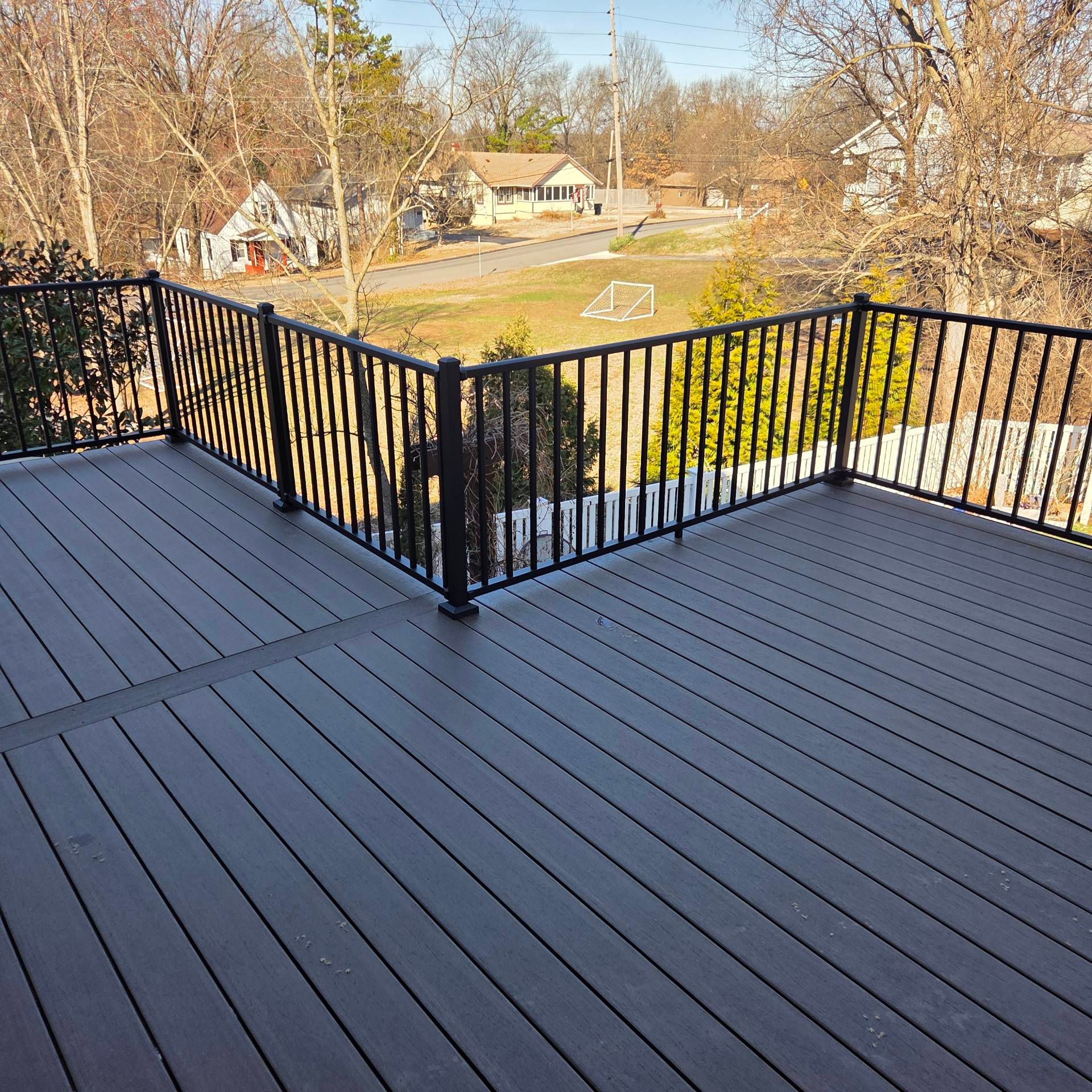 Timbertech American Walnut | Intelligent Roofing & Exteriors, LLC