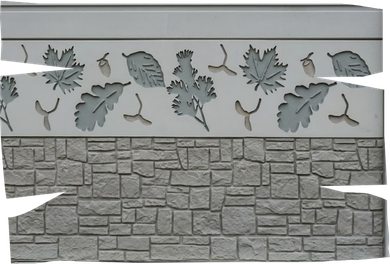 decorative concrete retaining wall