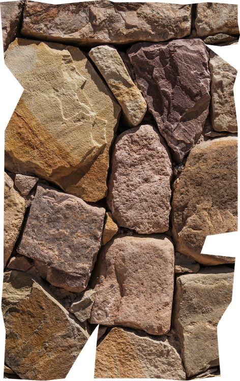 natu9ral stone wall