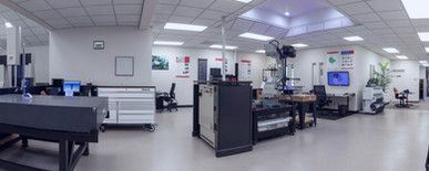 A large room with a lot of equipment in it.