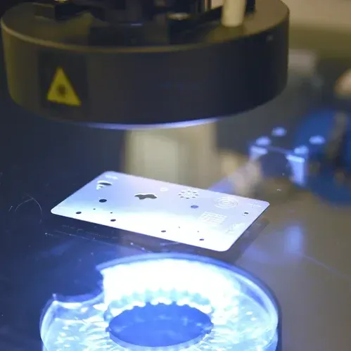 A close-up of a machine.