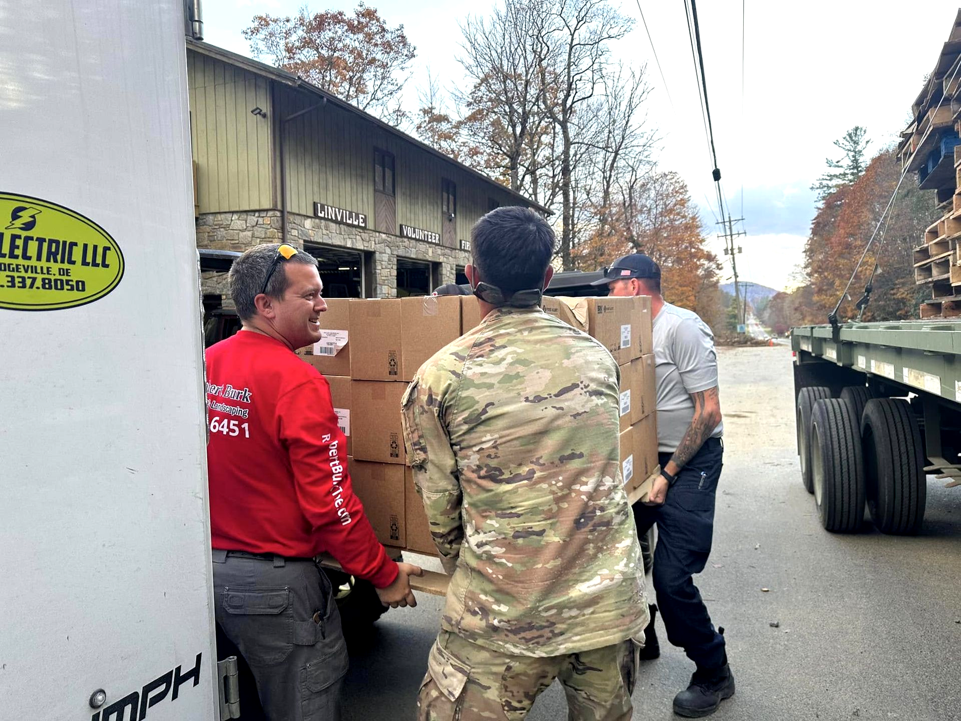 Veteran owned tree company community involvement in Milford Delaware
