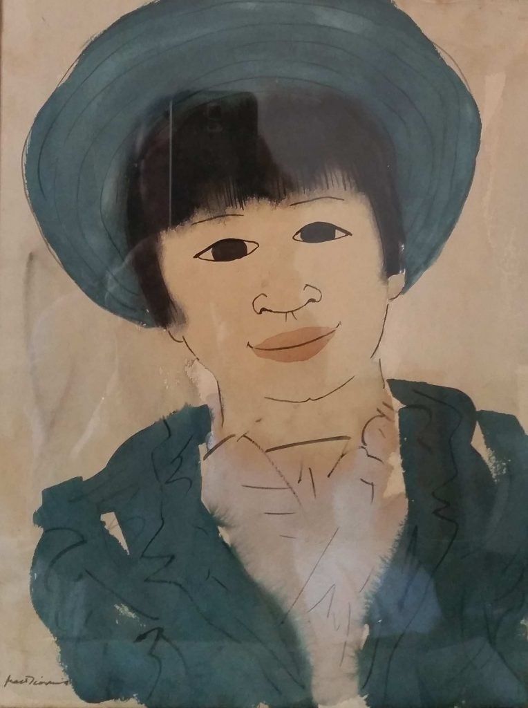 Chinese Girl 1949 Wellington by Douglas MacDiarmid Chinese Girl 1949 Wellington by Douglas MacDiarmid, watercolour 23x30cm. Private collection, Auckland Chinese Girl 1949 Wellington by Douglas MacDiarmid, watercolour 23x30cm. Private collection, Auckland