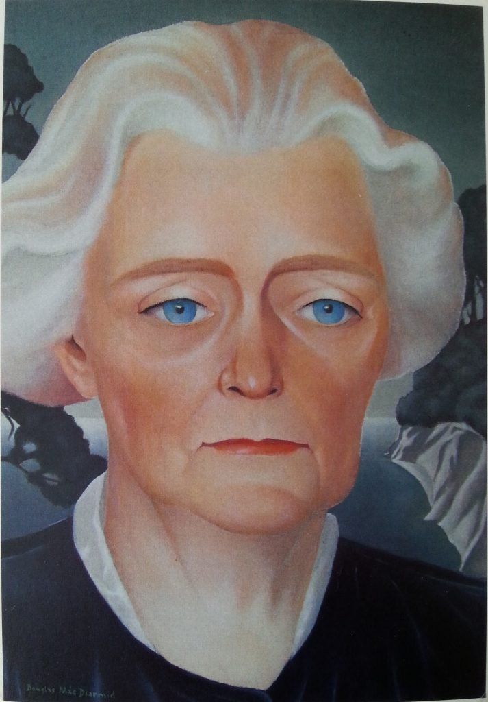 Portrait of Mary MacDiarmid Takapuna 1949 by Douglas MacDiarmid, (Personal collection of the artist, Paris)