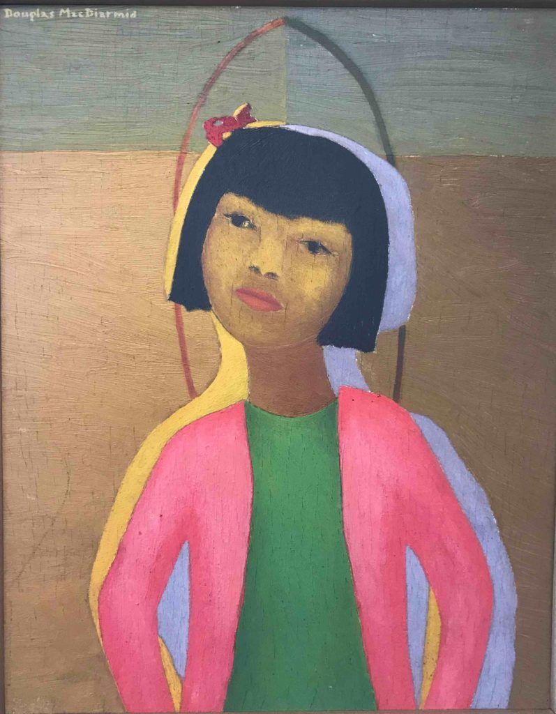 Untitled Chinese girl 1950 by Douglas MacDiarmid Untitled Chinese girl 1950 by Douglas MacDiarmid. Oil. Private collection, Wellington.