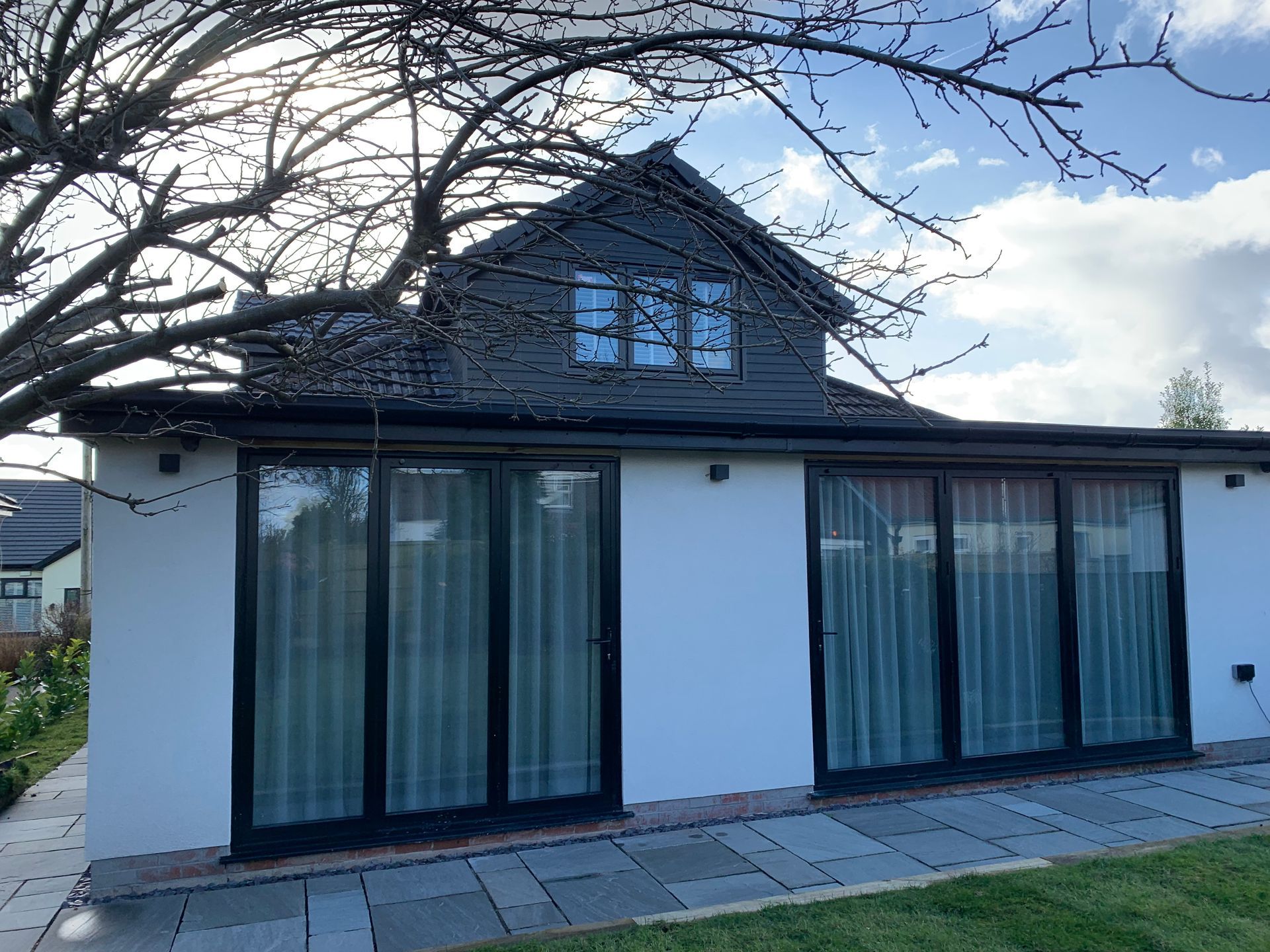 aluminium bifolding doors in alkrington middleton manchester