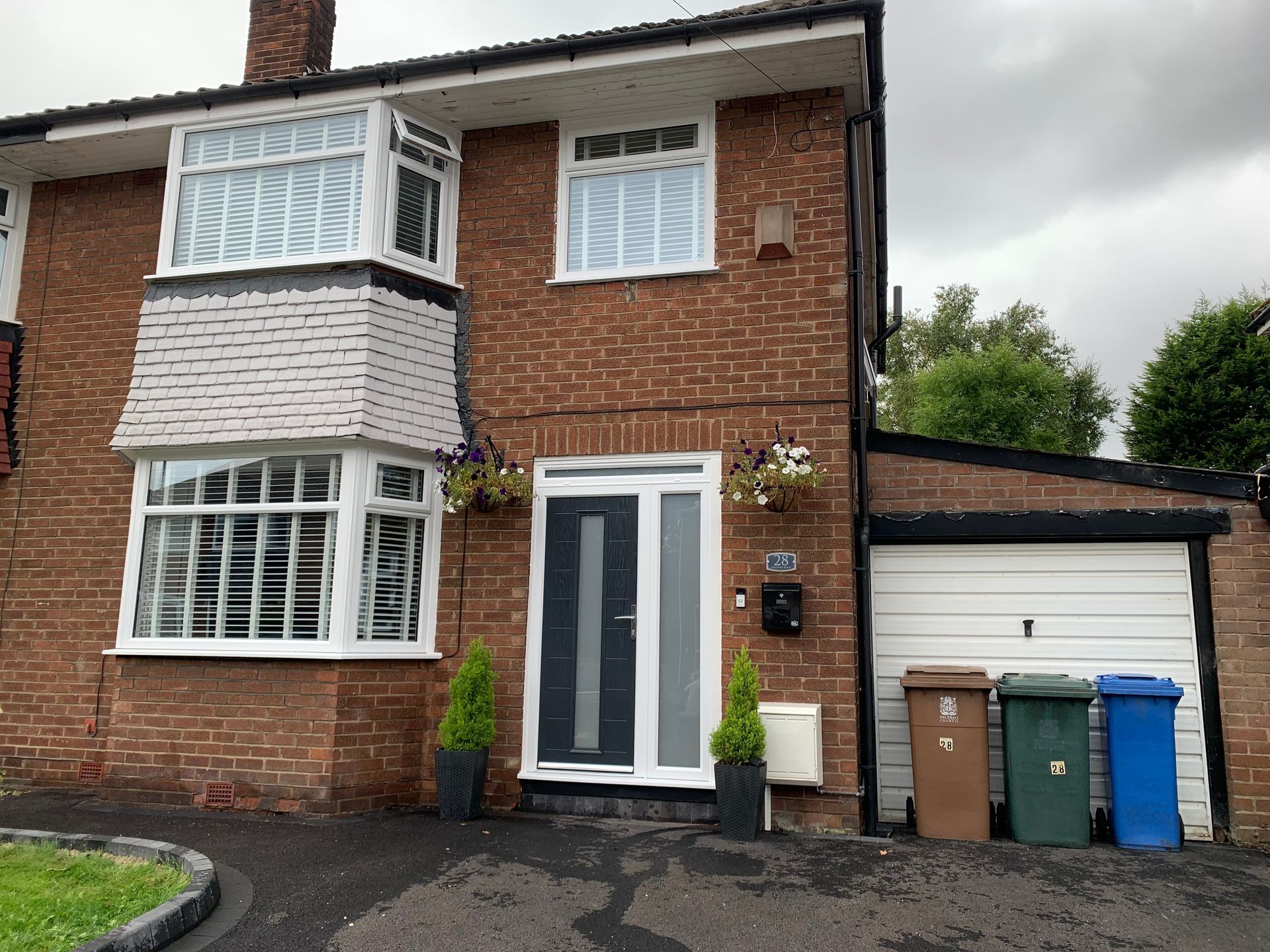 new white windows and composite door manchester