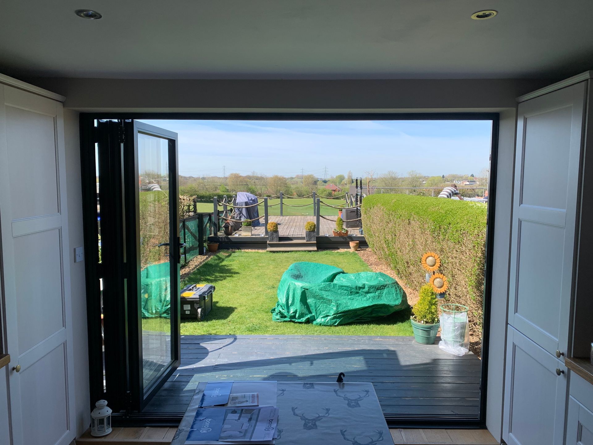 aluminium bifolding doors in stockport cheshire