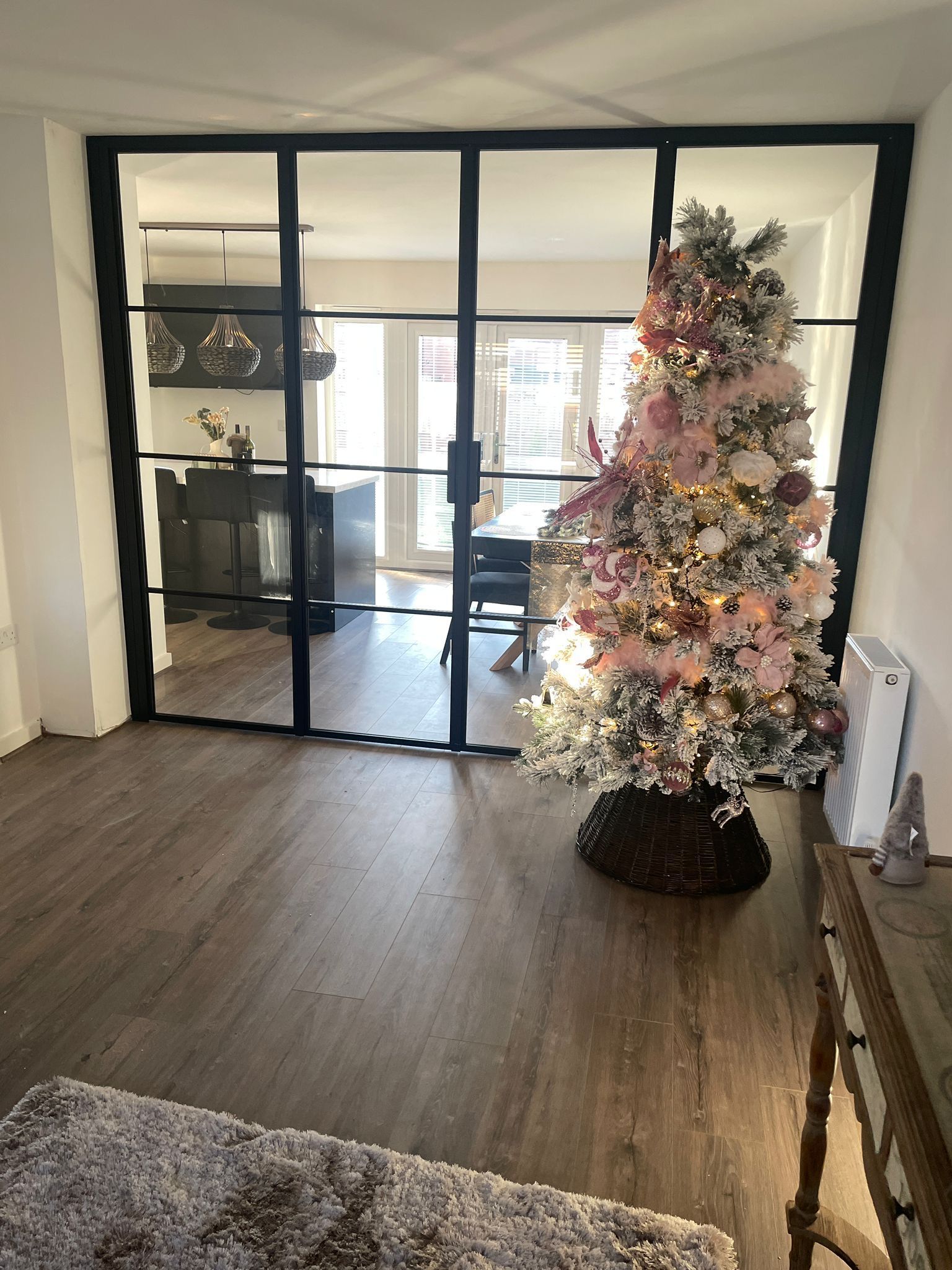 steel bifolding doors internal
