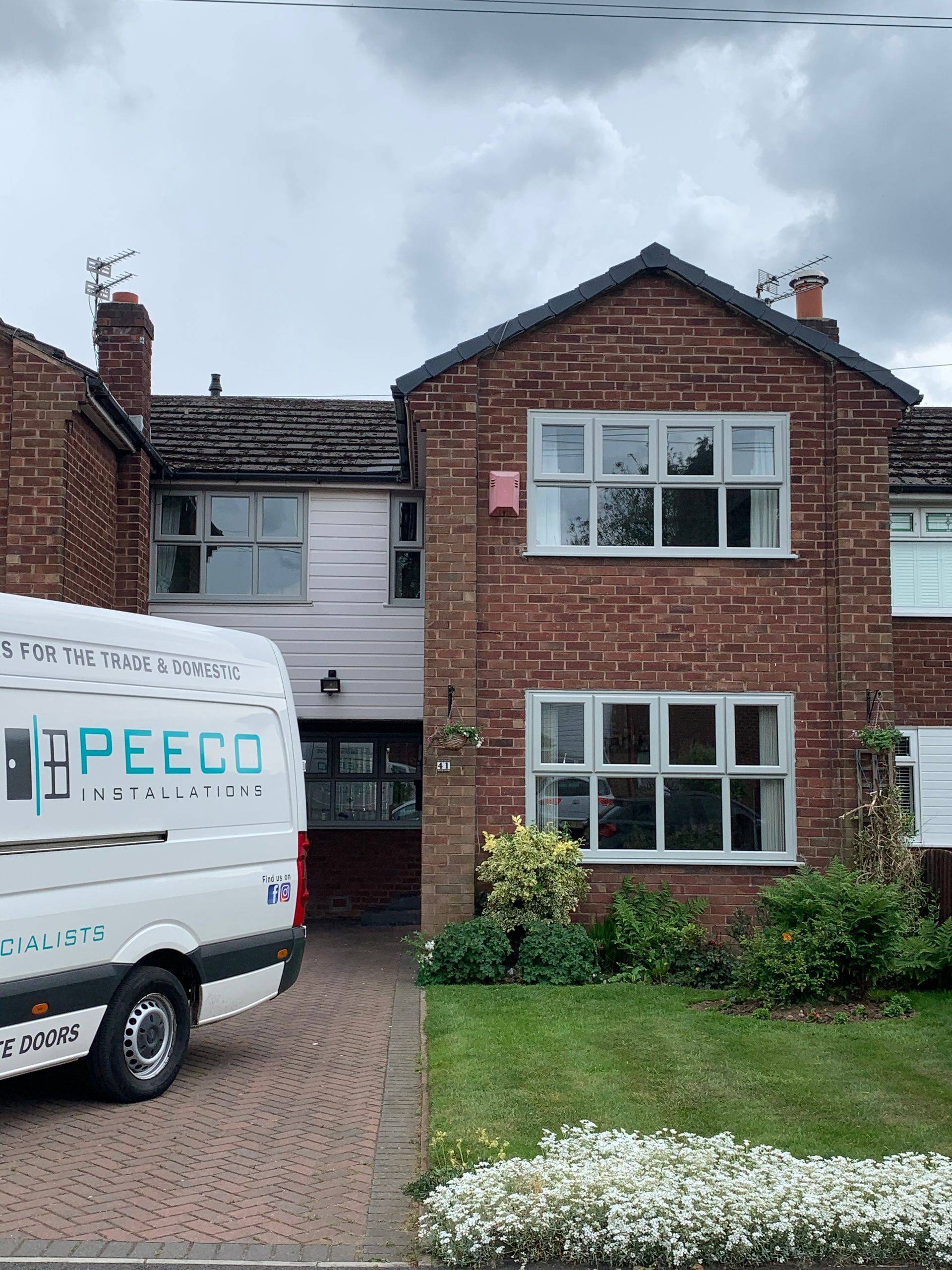 Agate grey windows in Cheadle stockport