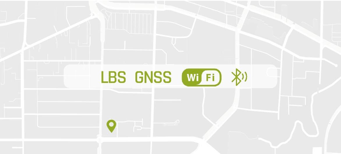 LBS GNSS WIFI BLE