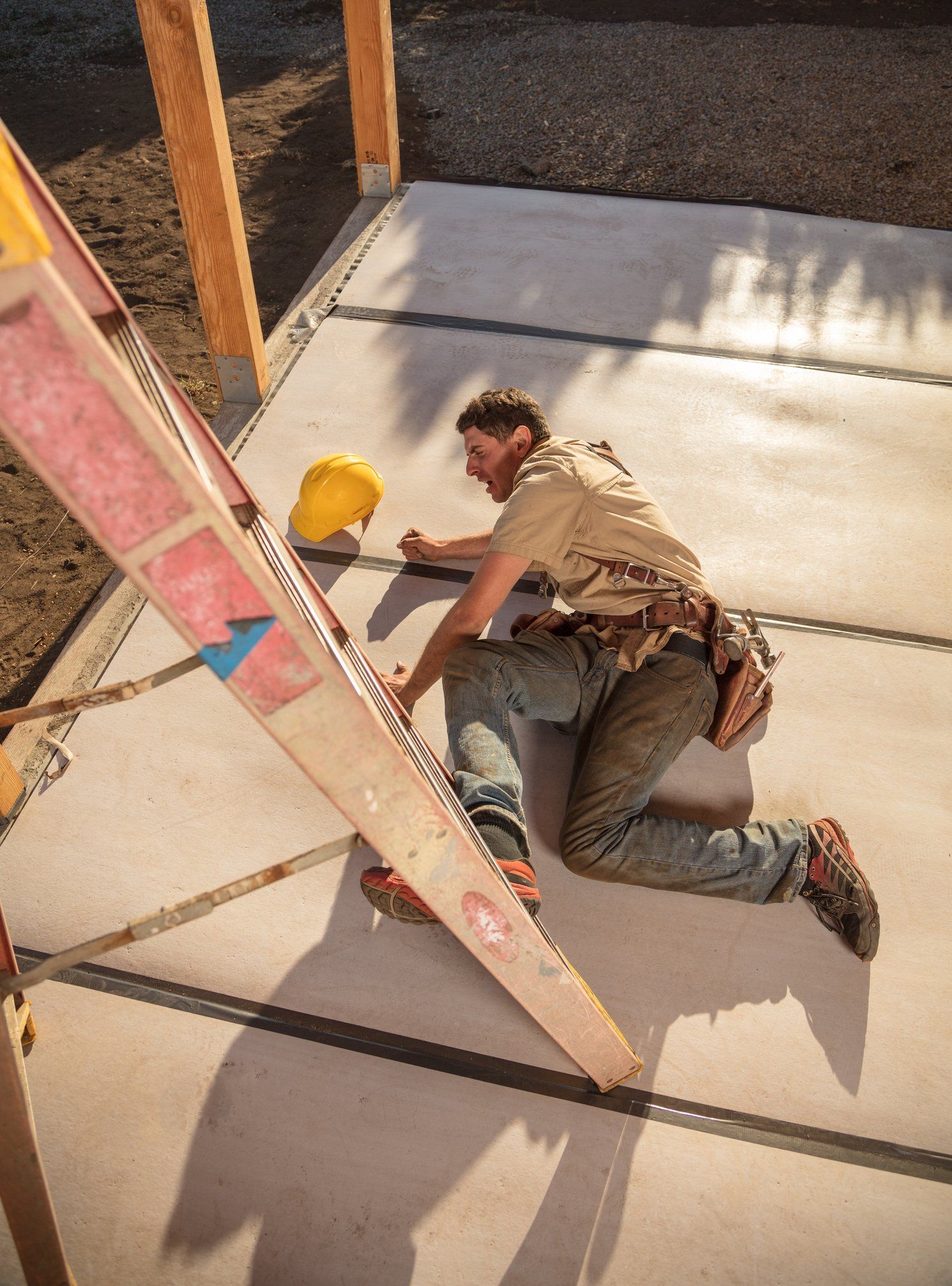 Guy Falls off Ladder - PYA Insurance Brokerage in Ontario, CA Guy Falls off Ladder - PYA Insurance Brokerage in Ontario, CA