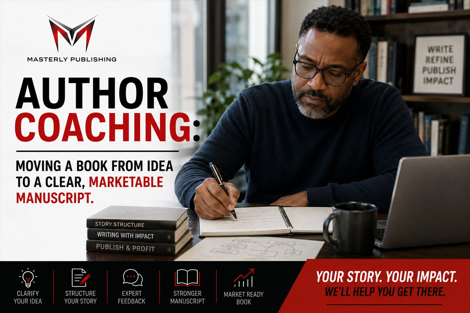 Author coaching for aspiring and professional writers