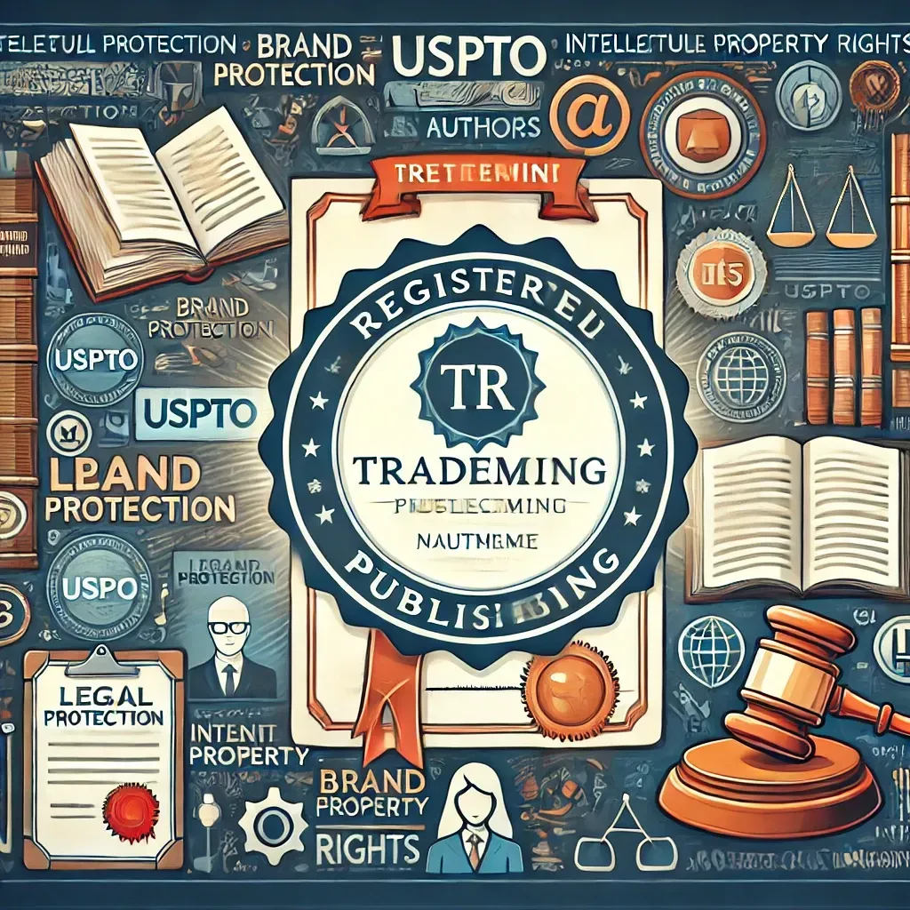 Building a successful publishing brand requires more than writing and marketing your books. Protecting your publishing company name and logo ensures that no one else can profit from your brand identity. Trademark registration provides exclusive rights to your intellectual property, preventing unauthorized use and legal disputes.
Without proper legal protection, other authors or companies could infringe on your brand, causing confusion among readers and damaging your reputation. The trademark registration process offers security, helping authors safeguard their publishing names and logos effectively.
What is a Trademark, and Why Do Authors Need One?
A trademark is a legal designation that protects a name, logo, or slogan associated with your business. For authors and independent publishers, securing a registered trademark prevents others from using similar names or logos that could mislead consumers.
Benefits of Registering a Trademark for Your Publishing Business:
Prevents Trademark Infringement – Avoids confusion with other businesses.
Enhances Brand Protection – Ensures your publishing name and logo are legally secured.
Strengthens Legal Rights – Provides stronger legal standing in disputes.
Adds Business Value – Establishes credibility and trust in the publishing industry.
Enables Licensing Agreements – Allows you to license your brand name and expand.
How Do You Register a Trademark for Your Publishing Company Name and Logo?
Step 1: Conduct a Comprehensive Trademark Search
Before filing a trademark application, conducting a comprehensive trademark search is crucial. This ensures that your publishing name and logo are not already in use. A trademark lawyer or trademark law firm can help by performing:
Common law search – Identifies unregistered trademarks that may cause conflicts.
Trademark clearance search – Examines existing trademarks to avoid potential rejections.
Verifies the availability of a name in the federal database by doing a search through the United States Patent and Trademark Office (USPTO).
Failure to conduct a proper trademark search may result in rejection by the trademark office USPTO or legal challenges from existing trademark owners.
Step 2: File a Trademark Application with the USPTO
Once the name and logo are clear, the next step is filing a trademark application through the patent and trademark office. A licensed attorney can assist in preparing and submitting the necessary documentation, including:
Business details and ownership information.
Logo and name samples for verification.
Description of goods and services related to the publishing industry.
Filing fees and classification selection.
The trademark application process can be complex, and errors may lead to costly delays or rejections.
Step 3: Monitor the Trademark Process and Respond to Office Actions
After submitting the trademark application, the trademark office reviews it for compliance. If there are issues, the office may issue an office action, requesting clarification or modifications. A trademark lawyer helps in:
Addressing office actions and potential rejections.
Communicating with the trademark trial and appeal board (TTAB) if disputes arise.
Ensuring the application proceeds smoothly to successful trademark registration.
Step 4: Trademark Approval and Registration
Once the trademark registration process is complete, the USPTO will issue a registered trademark certificate. This grants the trademark applicant legal rights to enforce brand protection and take action against unfair competition or unauthorized use.
Step 5: Maintaining Your Trademark with Renewals
Trademarks require maintenance to remain valid. The renewal process ensures ongoing legal protection and prevents others from claiming your publishing name. Trademark renewals are due at specific intervals, and failing to renew may result in loss of rights.