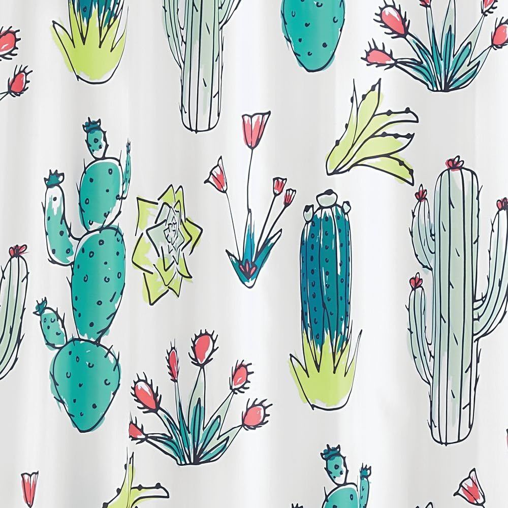 iDesign shower curtain textile design