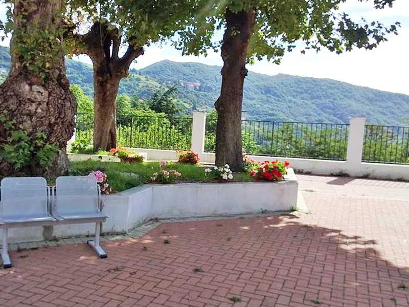 Giardino con vista panoramica