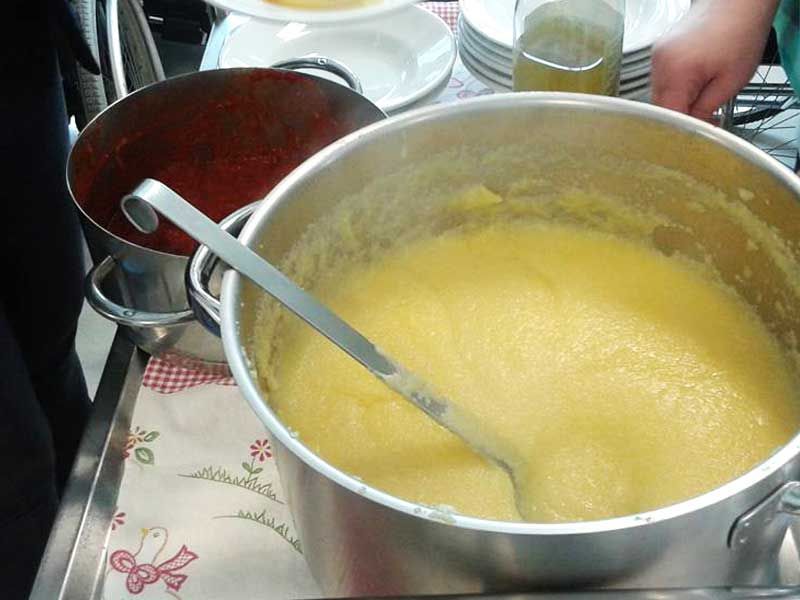 Pentola di polenta