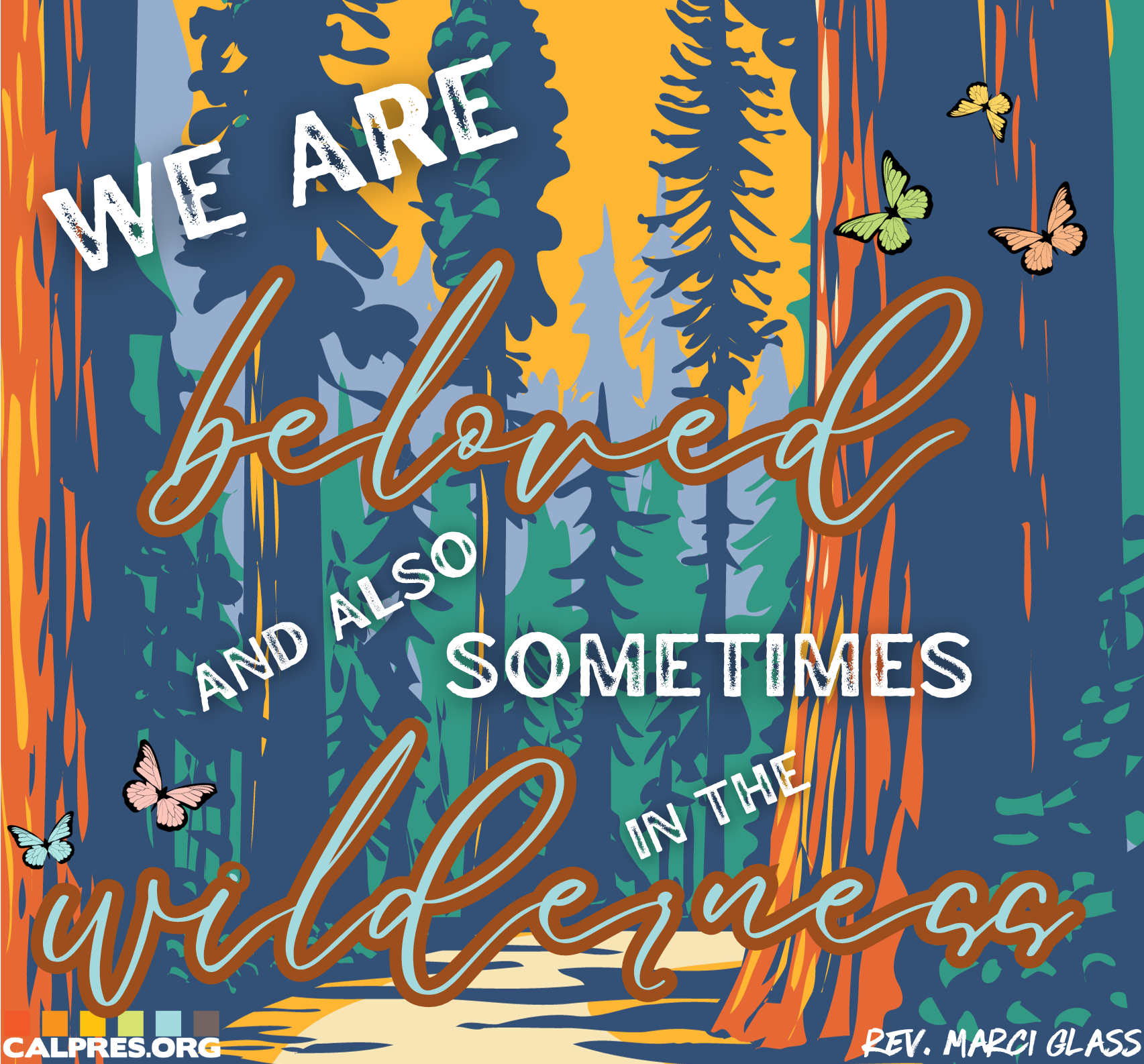 An illustration of the forest. The text says 