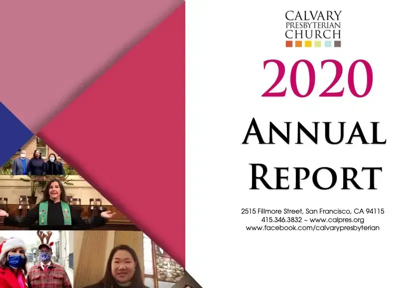 2020 Annual Report Cover Image
