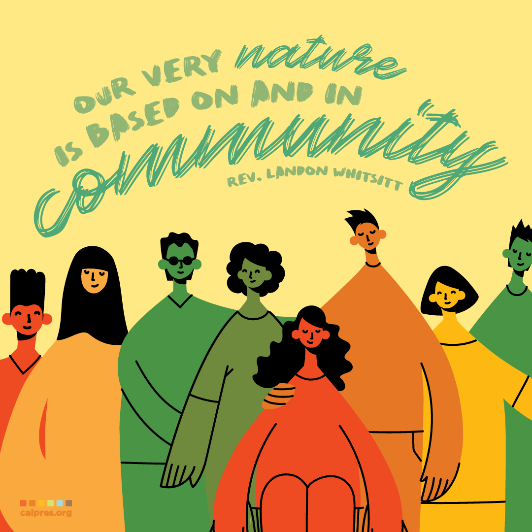A graphic with different colored comic-styled illustrated humans with the text 