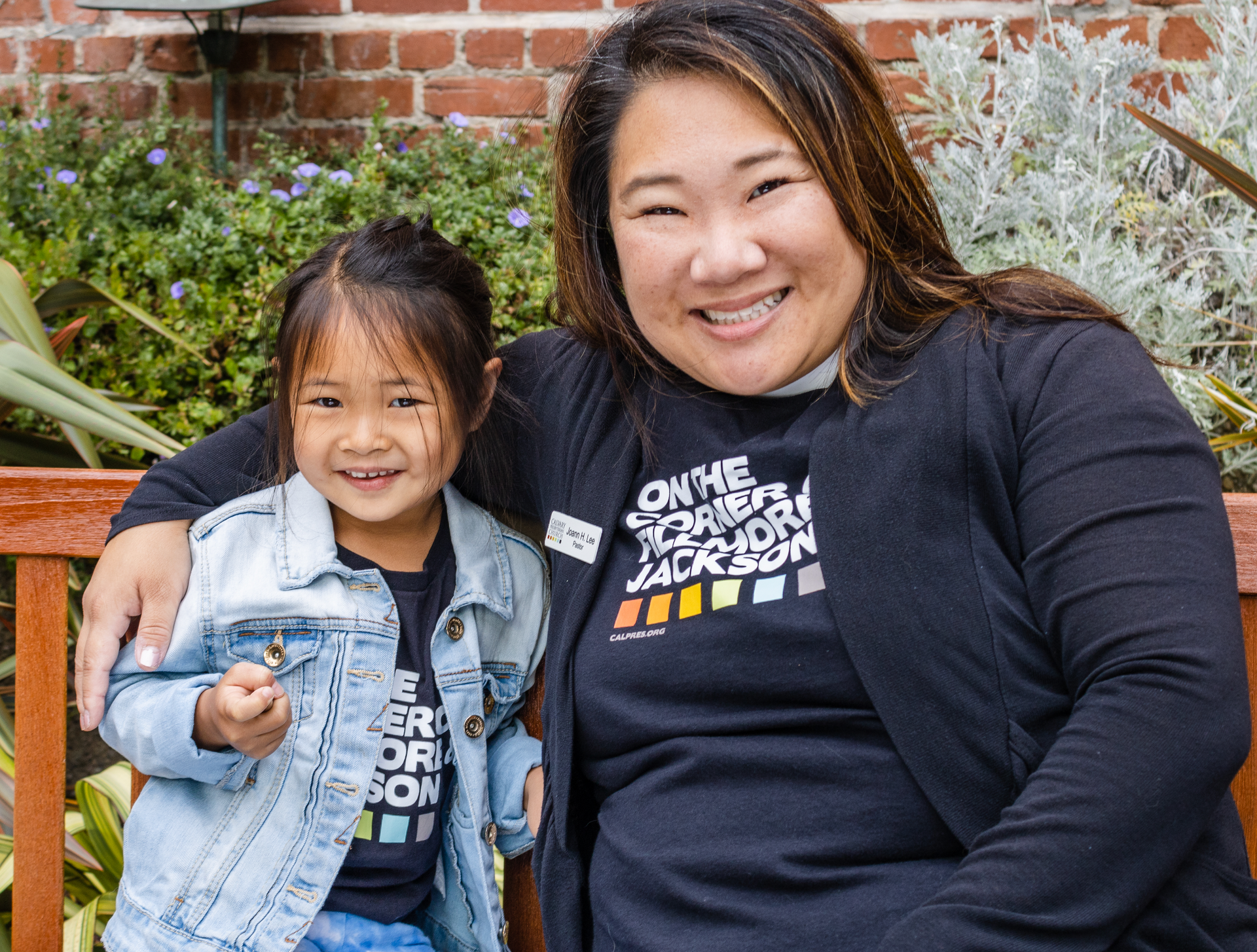Rev. Joann Lee and her daughter
