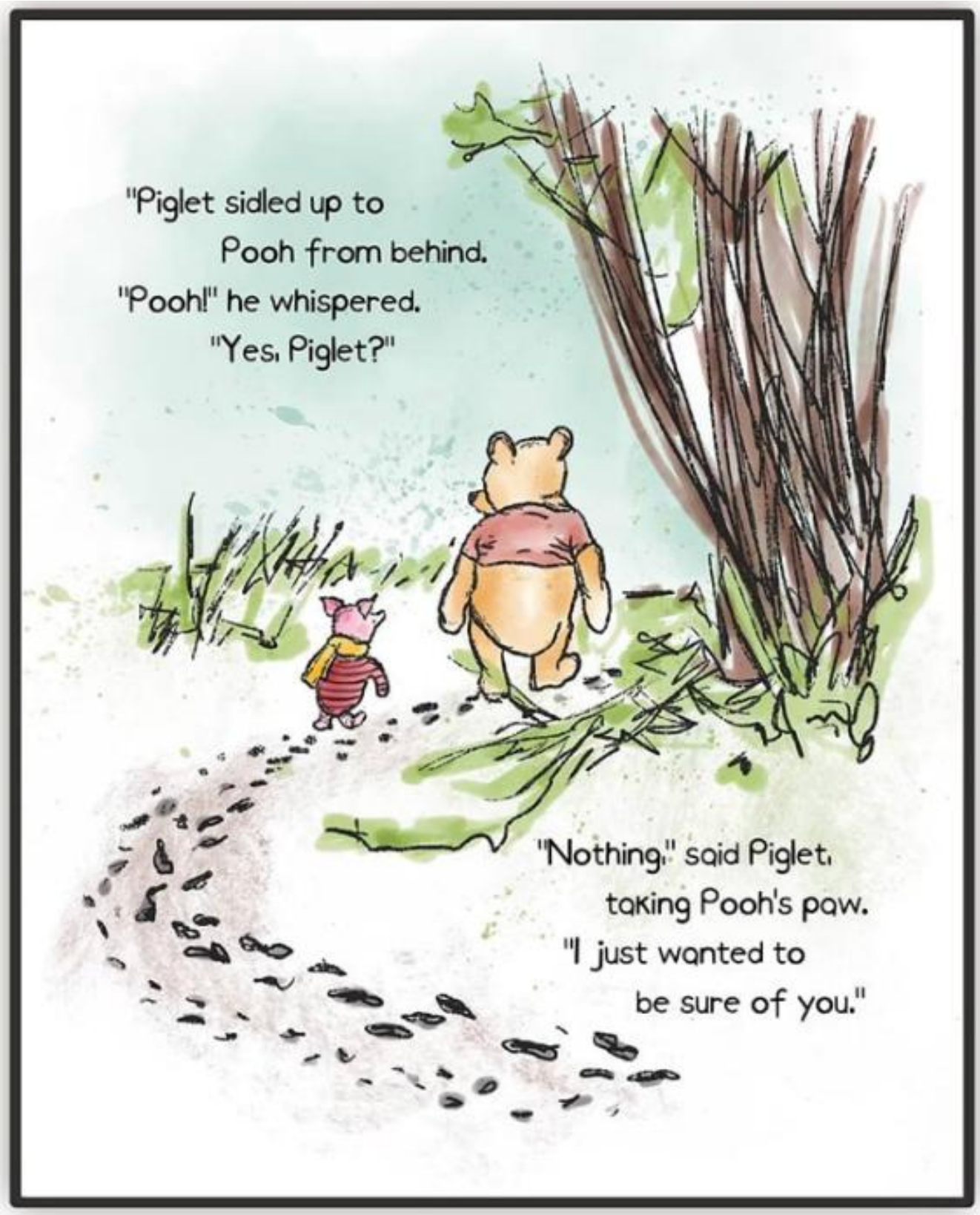 Art from A.A. Milne's Winnie the Pooh