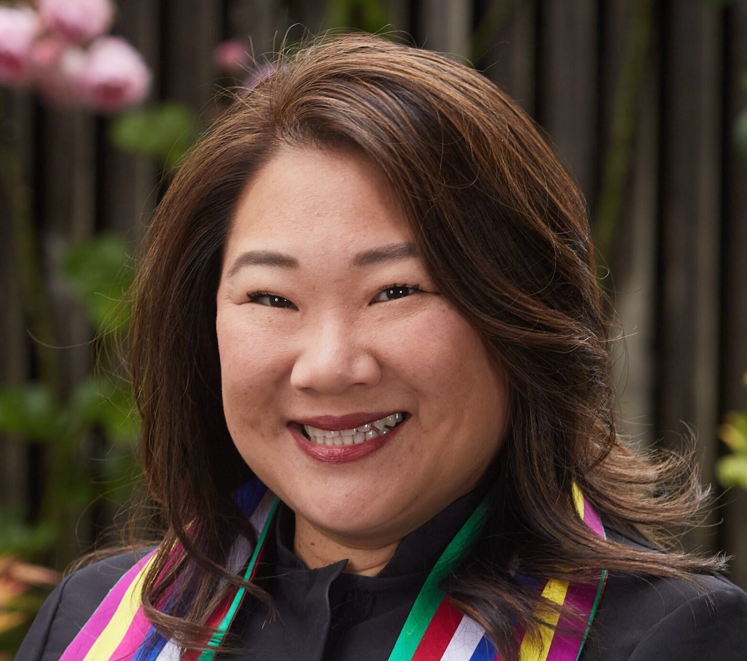 A headshot of Rev. Joann Lee