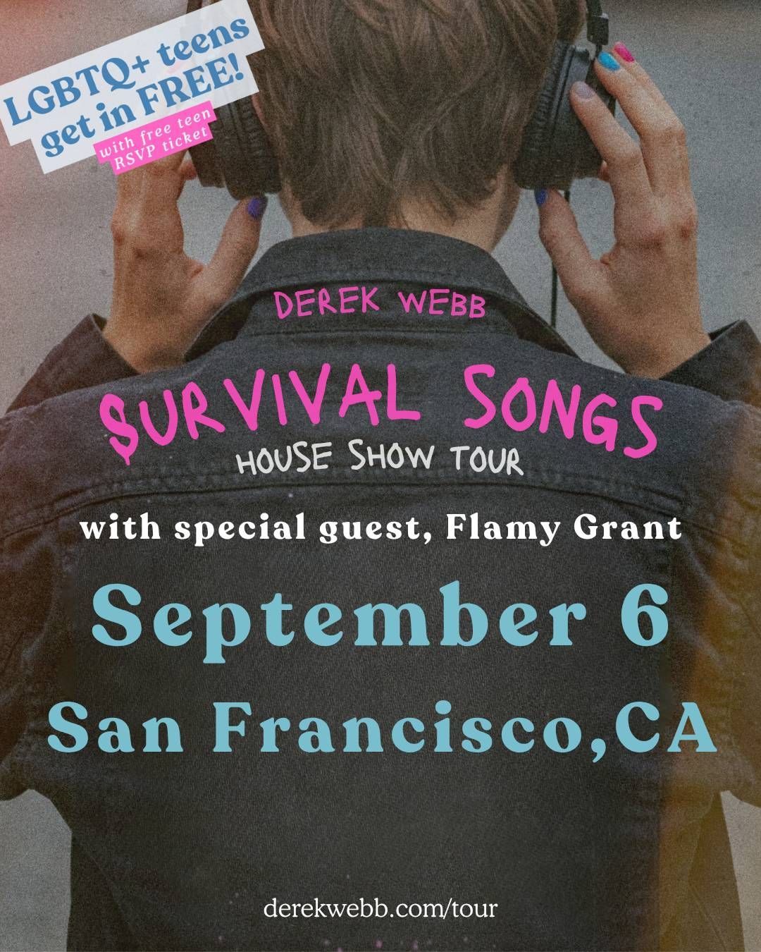 Derek Webb is back at Calvary! Sept 6, 2025. Click for Tickets