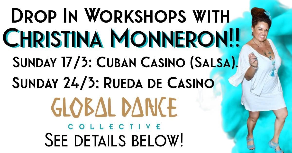 CUBAN DANCE WORKSHOPS WITH CHRISTINA MONNERON