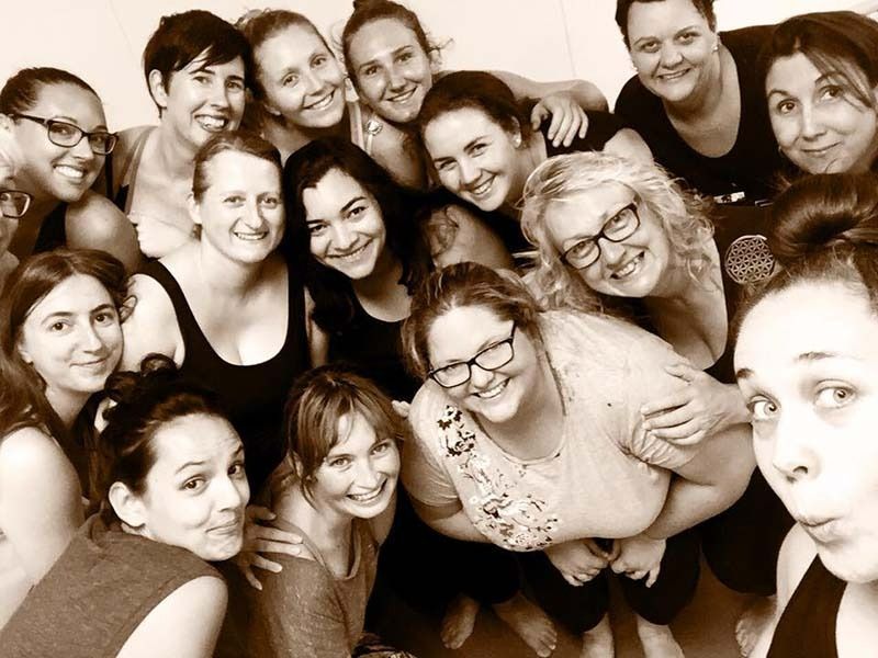 A Group Of Women Are Posing For A Picture Together — Global Dance Collective In West End, QLD