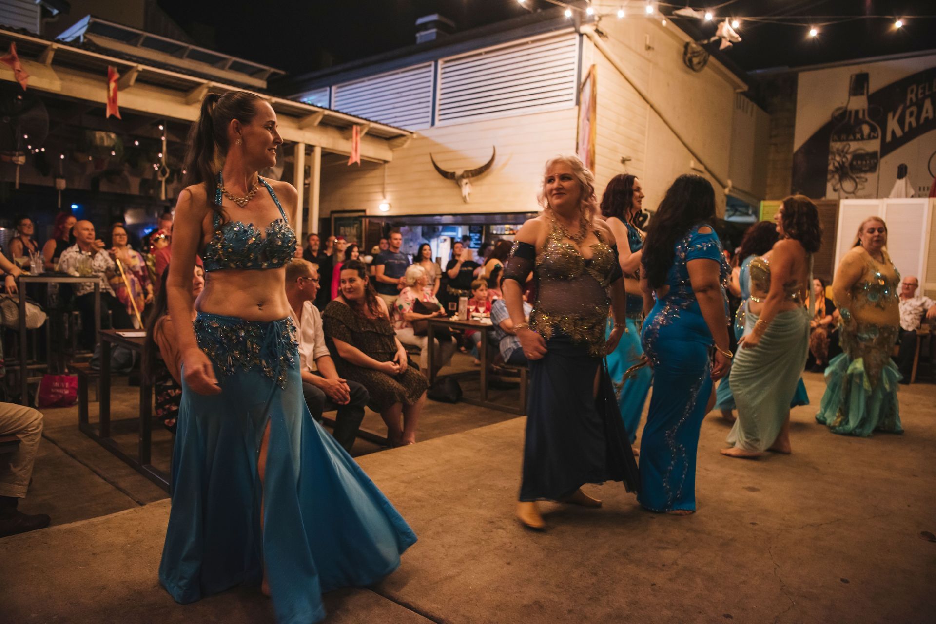 A Group Of People Are Dancing In A Room — Global Dance Collective In West End, QLD