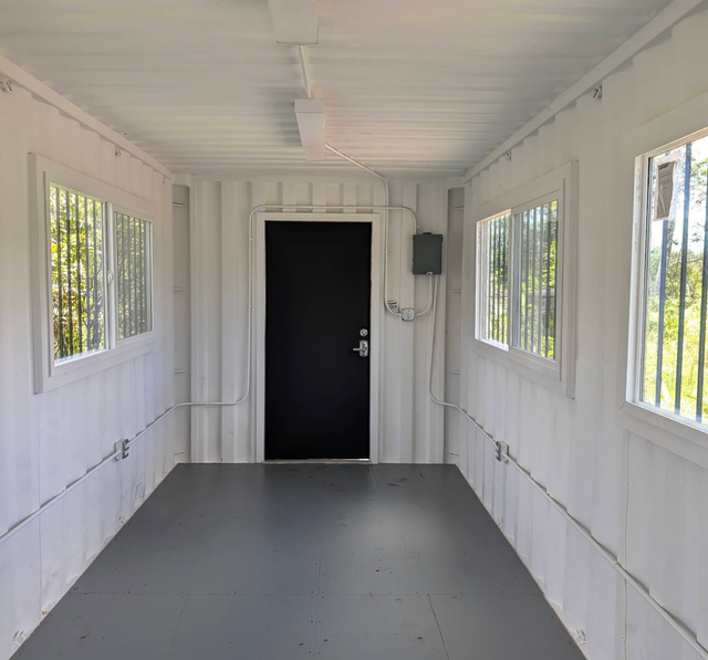 Container office interior