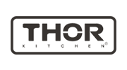 THOR Kitchen logo in black text inside a rounded rectangle